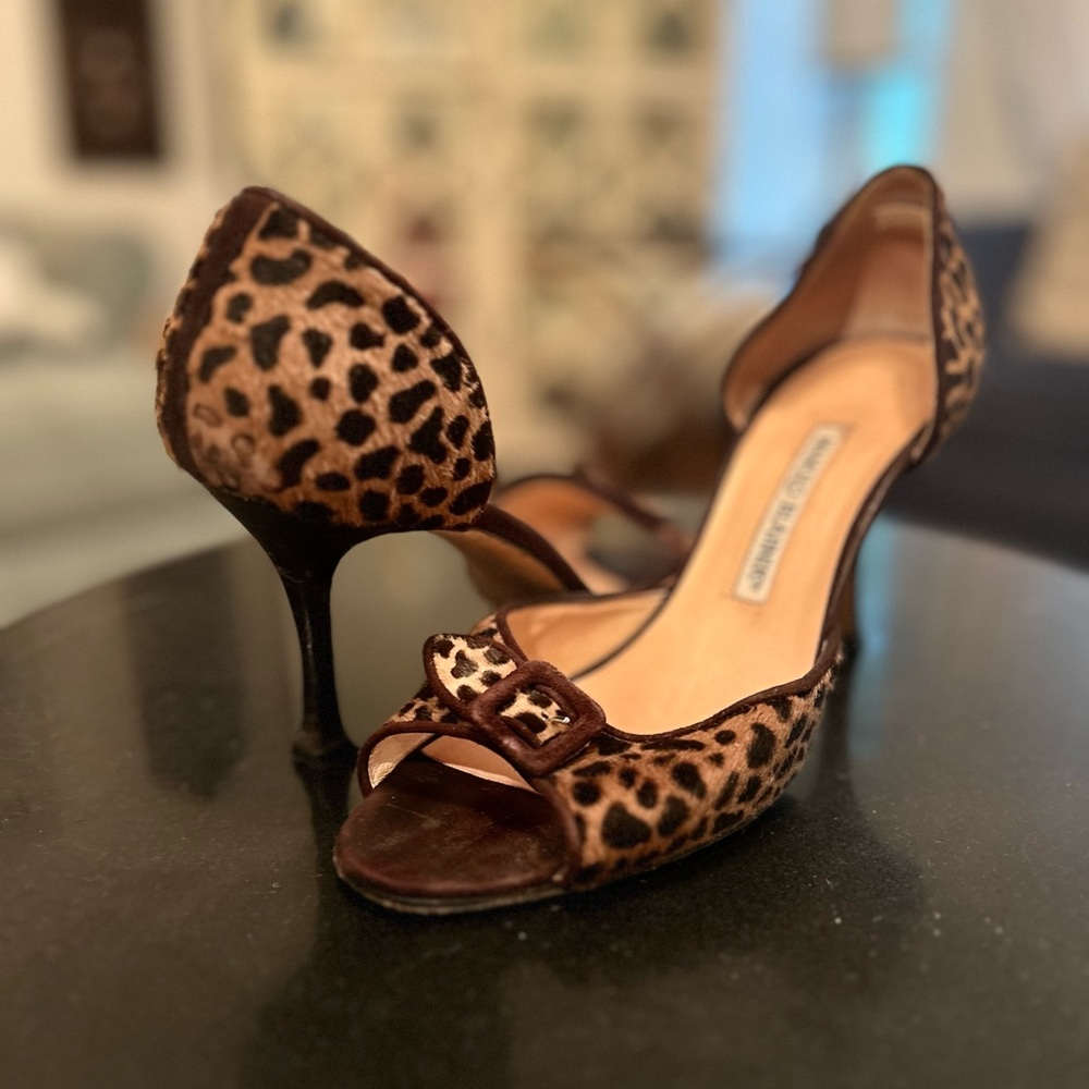 Leopard Heel